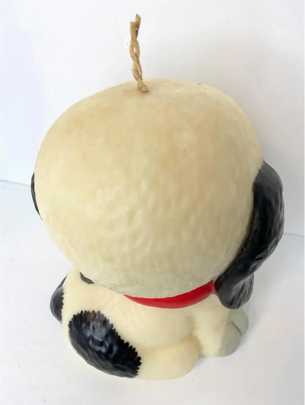 WICKS'N'STICKS   WANNA PET  Dog Large Candle Vintage 1984